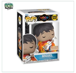Miguel #1237 (w/ Guitar Glows In The Dark) Funko Pop! - Coco - Box Lunch Exclusive