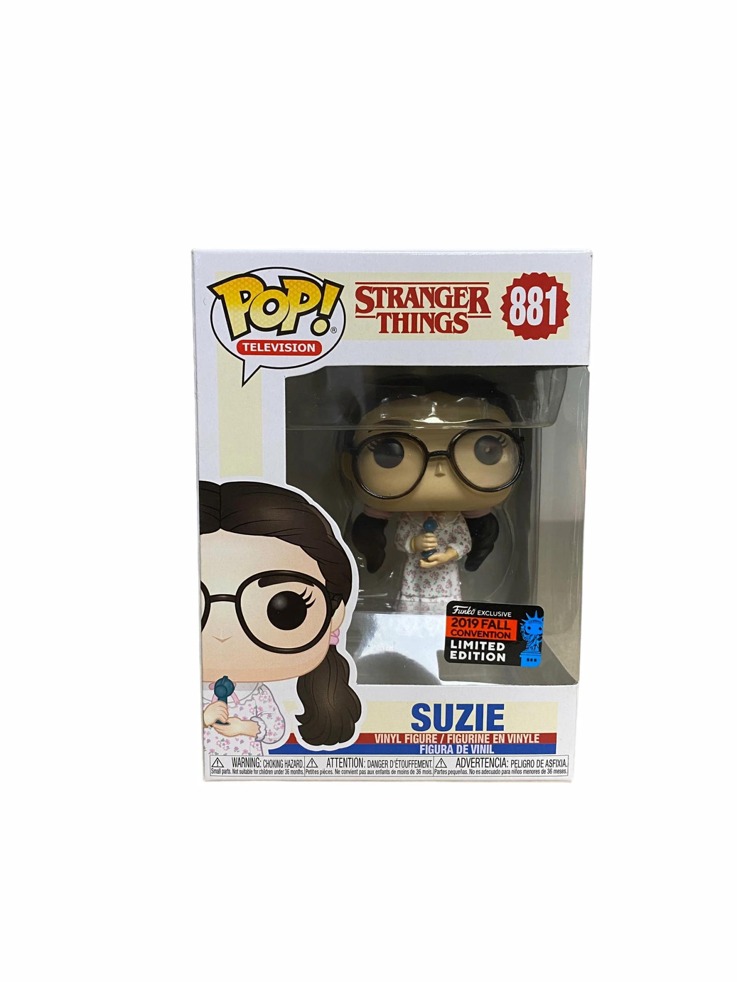 Suzie #881 Funko Pop! - Stranger Things - NYCC 2019 Shared Exclusive - Condition 8.75/10 - Image 2