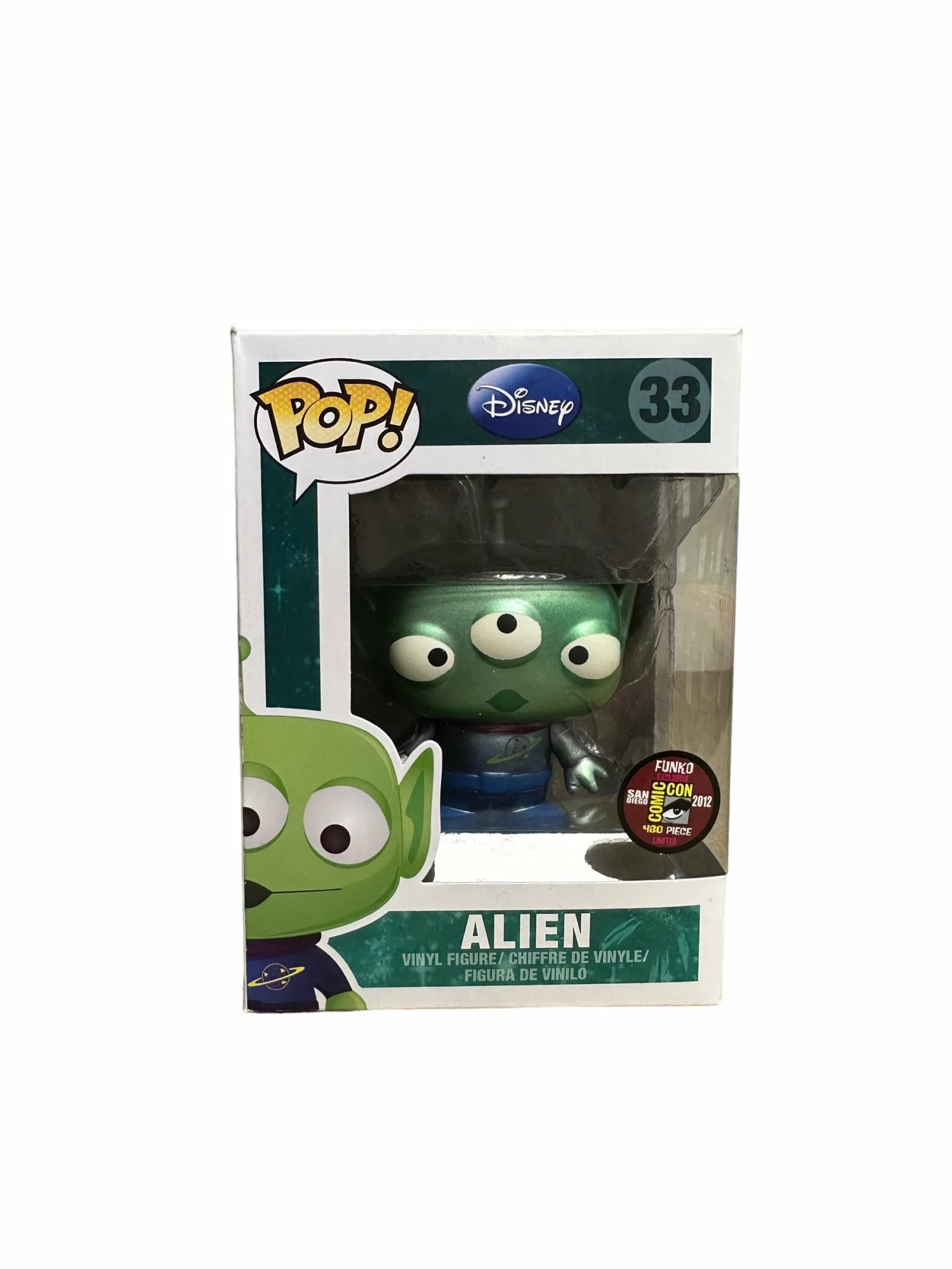 Alien #33 (Metallic) Funko Pop! - Disney Series 3 - SDCC 2012 Exclusive LE480 Pcs - Condition 8.5/10 - Image 2