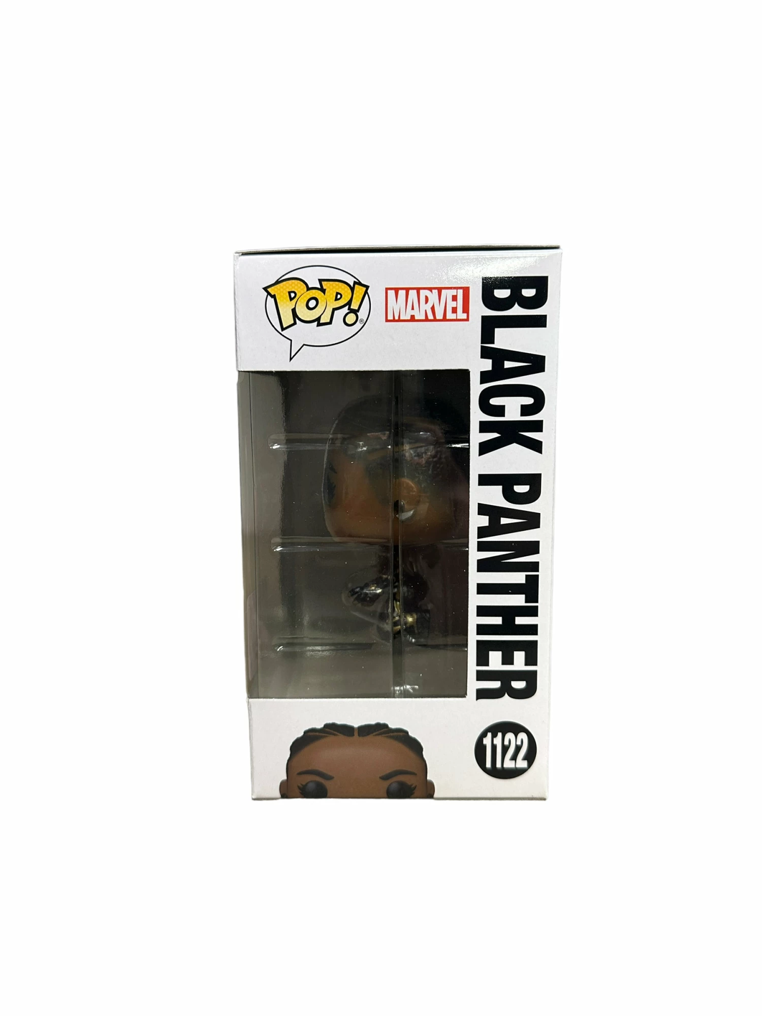 Black Panther #1122 (Unmasked) Funko Pop! - Black Panther - Marvel Collector Corps Exclusive - Condition 9/10 - Image 3