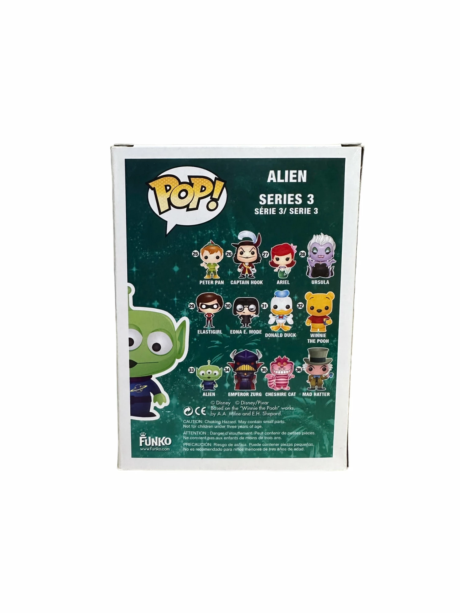 Alien #33 (Metallic) Funko Pop! - Disney Series 3 - SDCC 2012 Exclusive LE480 Pcs - Condition 8.5/10 - Image 4