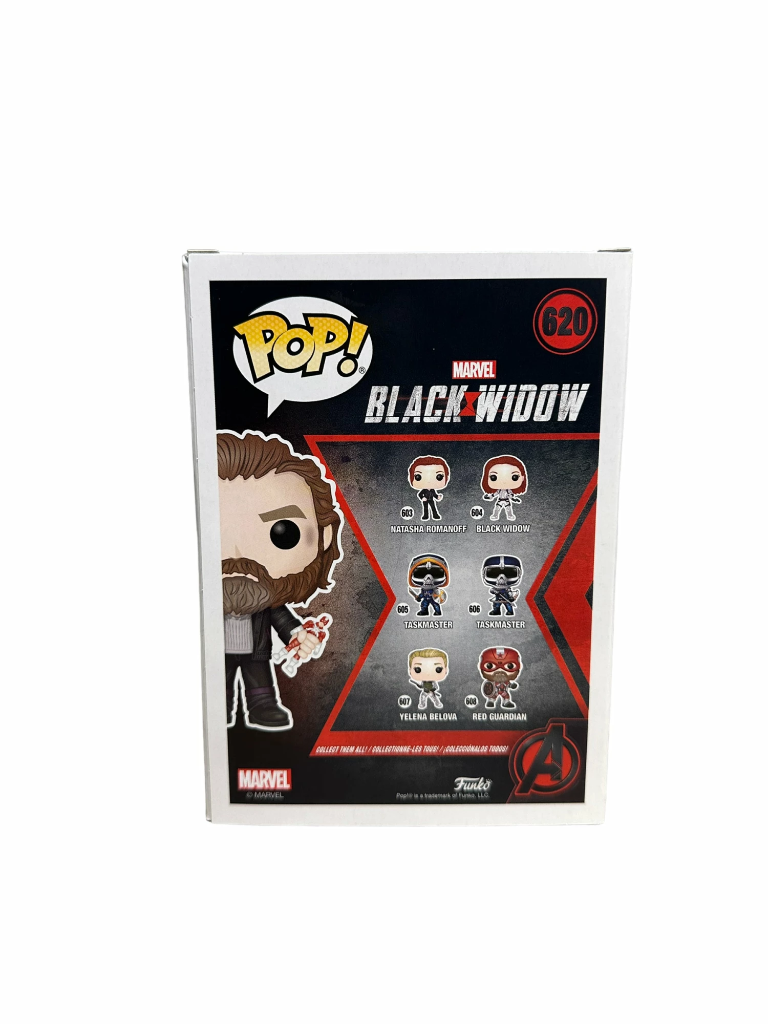 Alexei #620 Funko Pop! - Black Widow - Marvel Collector Corps Exclusive - Condition 9/10 - Image 4
