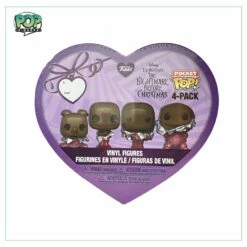 The Nightmare Before Christmas Funko Pocket Pop 4 Pack - Valentine Chocolate Box
