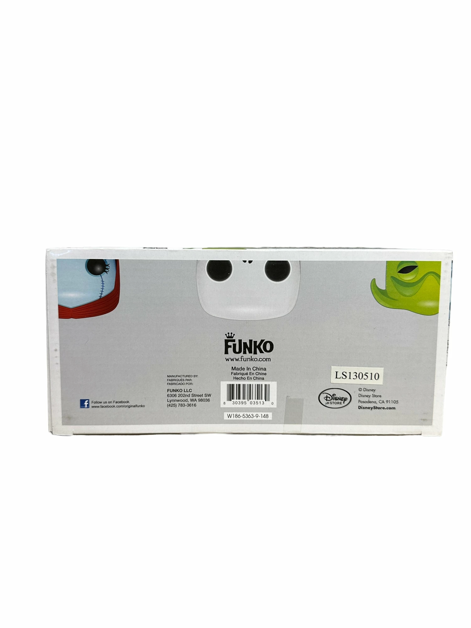 Jack, Sally, & Oogie (Metallic) 3 Pack Funko Pop! - Disney - D23 Expo 2013 Exclusive LE500 Pcs - Condition 9/10 - Image 6