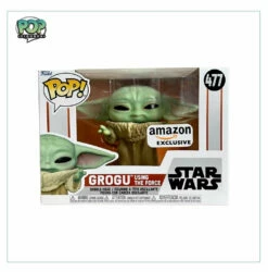 Grogu Using The Force #477 Funko Pop! - Star Wars - Amazon Exclusive