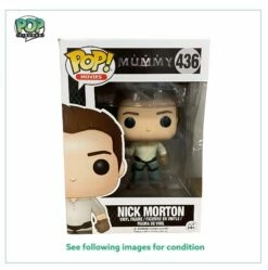 Nick Morton #436 Funko Pop! - The Mummy - 2017 Pop! - Condition 6/10