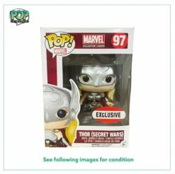 Thor (Secret Wars) #97 Funko Pop! - Marvel Collector Corps Exclusive - Condition 8.5/10
