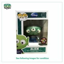 Alien #33 (Metallic) Funko Pop! - Disney Series 3 - SDCC 2012 Exclusive LE480 Pcs - Condition 8.5/10