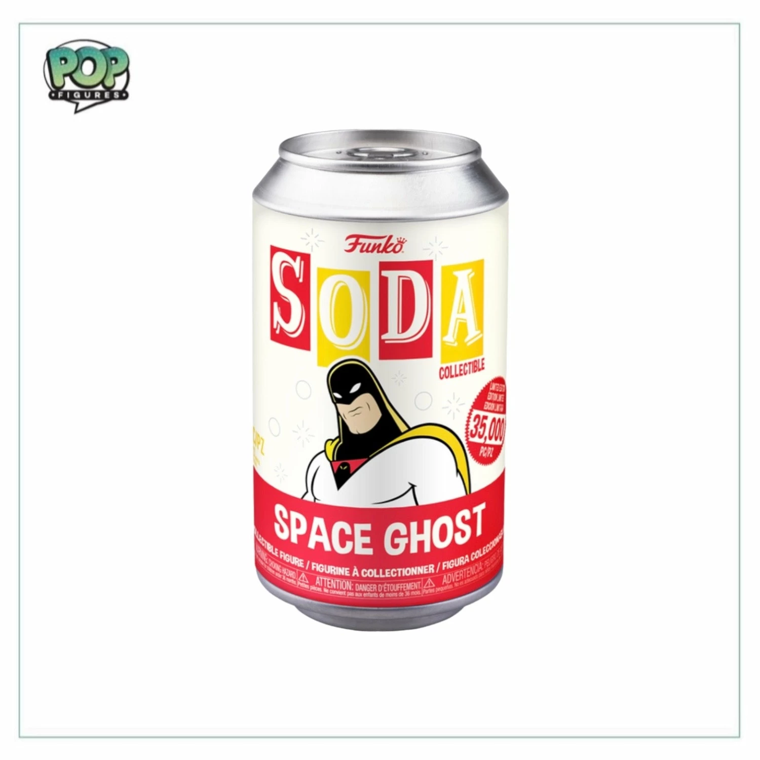Space Ghost Funko Soda Vinyl Figure - Space Ghost - Fun On The Run Online Exclusive LE35000 Pcs - Chance Of Chase