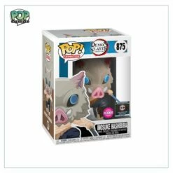 Inosuke Hashibira #875 (Flocked) Funko Pop! - Demon Slayer - Chalice Collectibles Exclusive