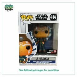 Ahsoka #414 (Jumpsuit) Funko Pop! - Star Wars The Clone Wars - GameStop Exclusive - Condition 8.75/10