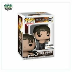 Eren Jaeger #1321 (w/ Marks Metallic) Funko Pop! - Attack On Titan - Amazon Exclusive