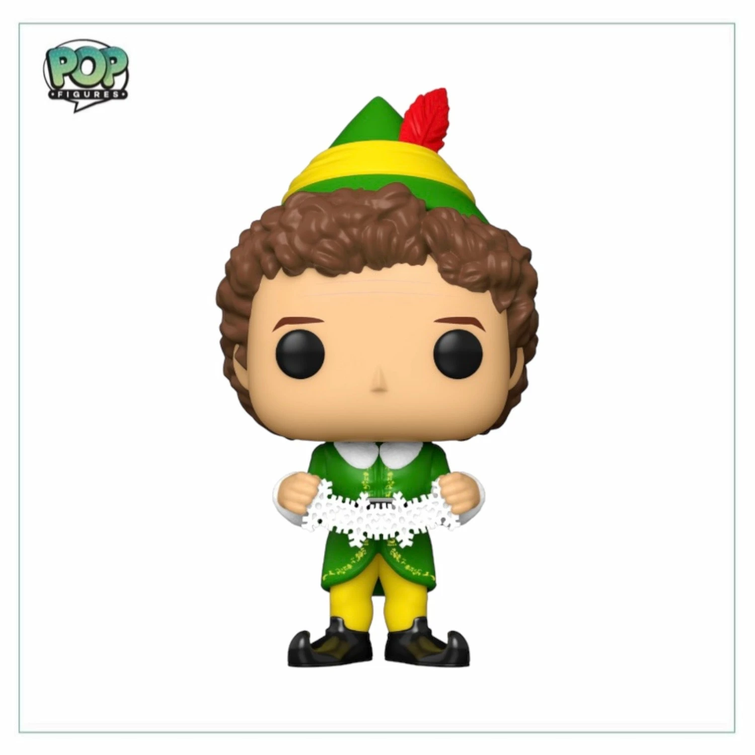 Buddy The Elf #1449 (w/ Snowflakes) Funko Pop! - Elf - Funko Shop Exclusive - Image 2