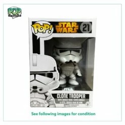 Clone Trooper #21 (Vault Edition) Funko Pop! - Star Wars - 2015 Pop! - Condition 7.5/10