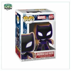 Gingerbread Black Panther #937 Funko Pop! Marvel