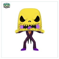 Jack Skellington Scary Face#808 (Blacklight) Funko Pop! The Nightmare Before Christmas - GameStop Exclusive