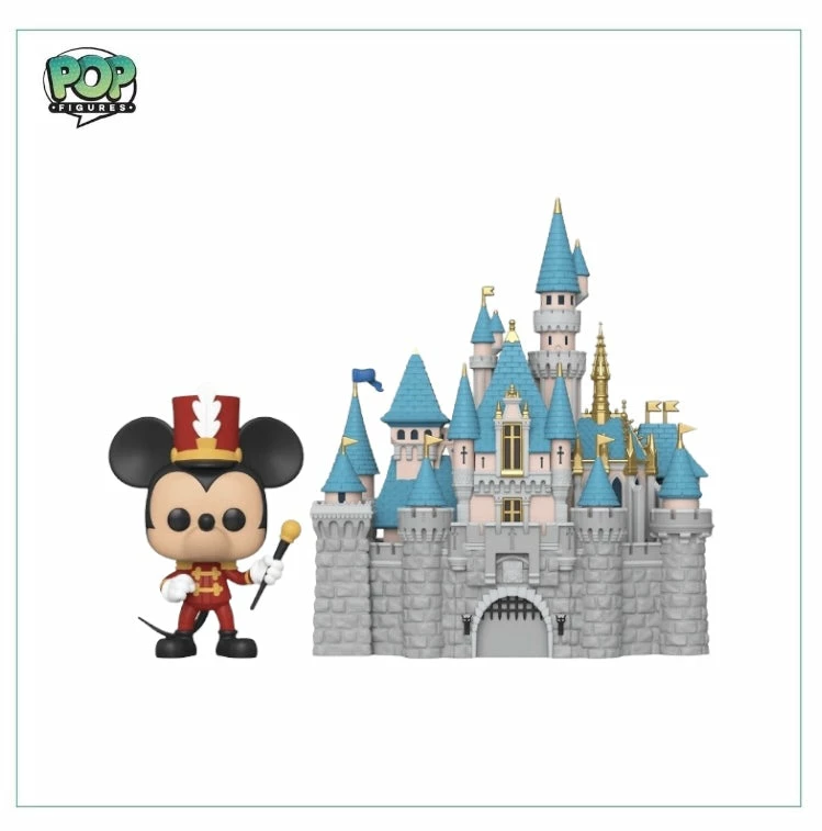 Sleeping Beauty Castle And Mickey Mouse #21 Funko Deluxe Pop! Pop Town - Image 2