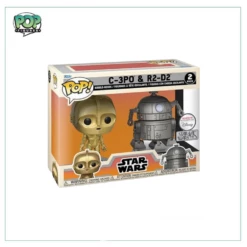 C-3PO & R2-D2 Deluxe Funko 2 Pack! Star Wars - Disney Exclusive