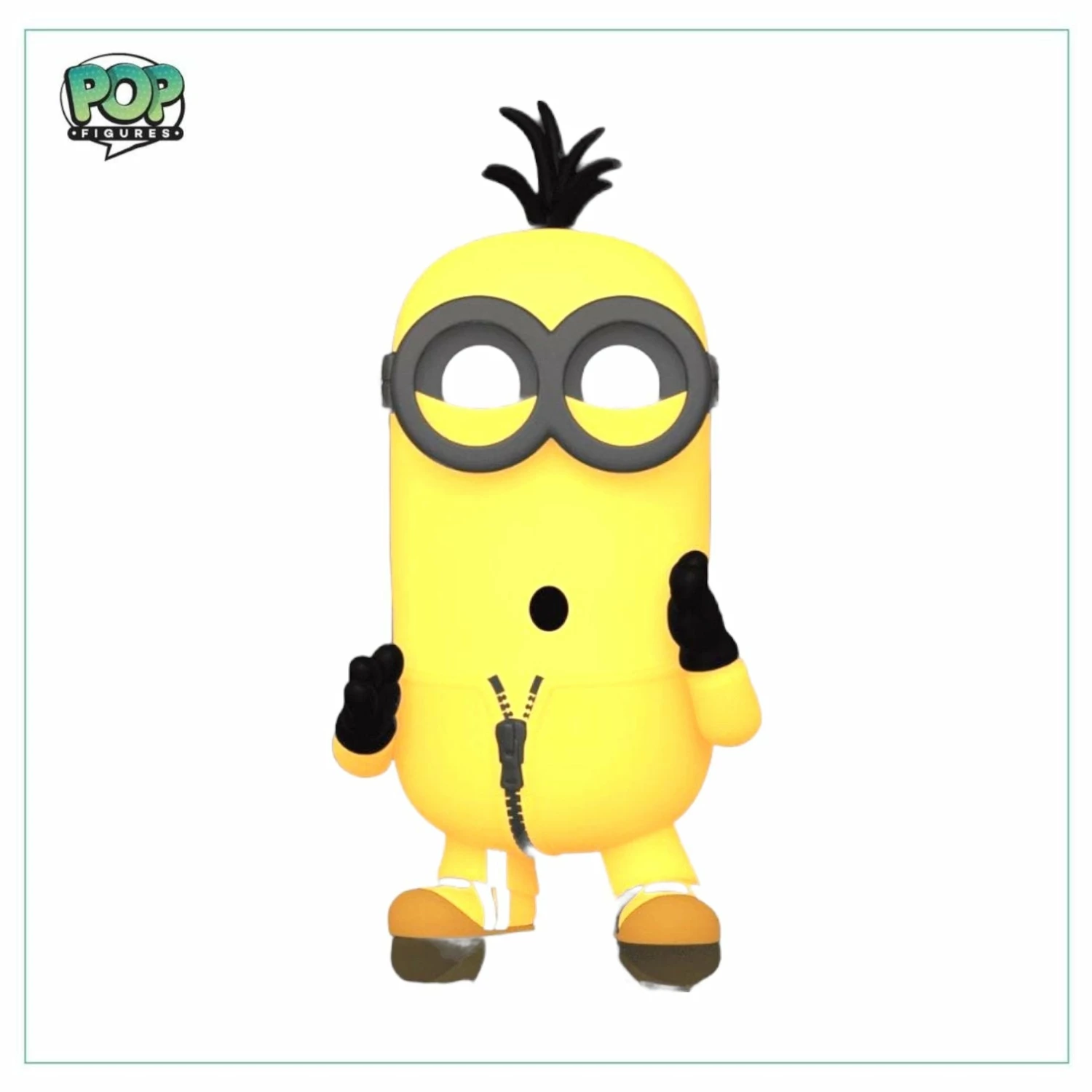 Kung Fu Kevin (Glow In The Dark) #904 Funko Pop! Minions: The Rise Of Gru, FYE Exclusive - Image 2