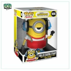 Roller Skating Stuart #906 Deluxe 10" Funko Pop! Minions: The Rise Of Gru