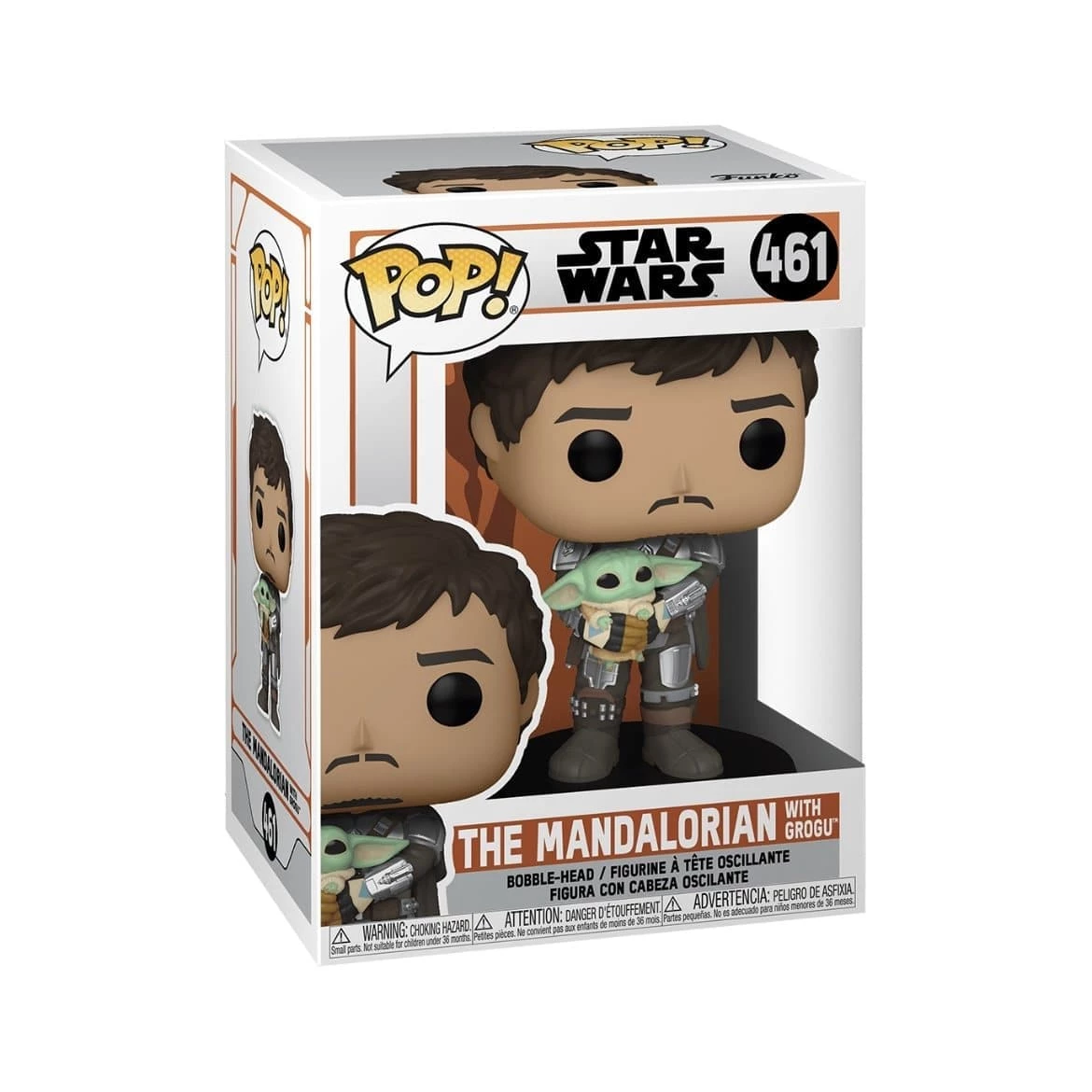 The Mandalorian With Grogu #461 Funko Pop! - Star Wars The Mandalorian