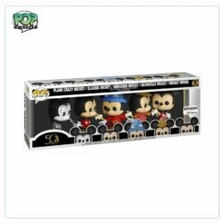 Walt Disney Archives - Mickey Mouse 50th Anniversary Pop! Vinyl Figure 5-Pack - Amazon Exclusive
